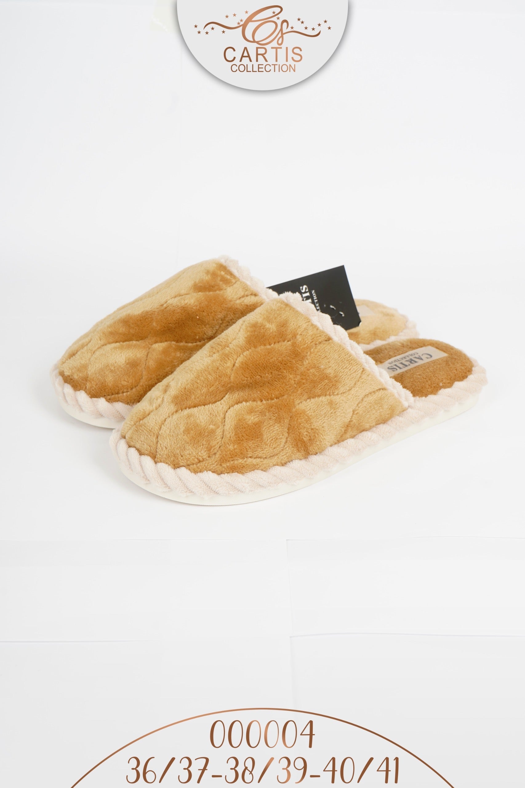 Chaussons D’intérieur Femme – Finition Tricotée