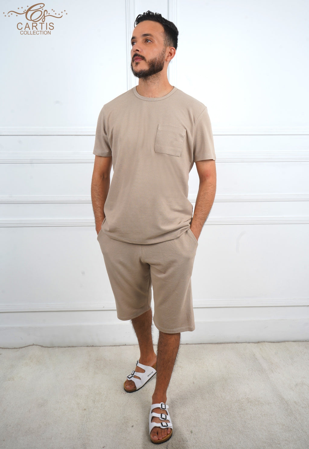 Short t-shirt en Coton `31437’