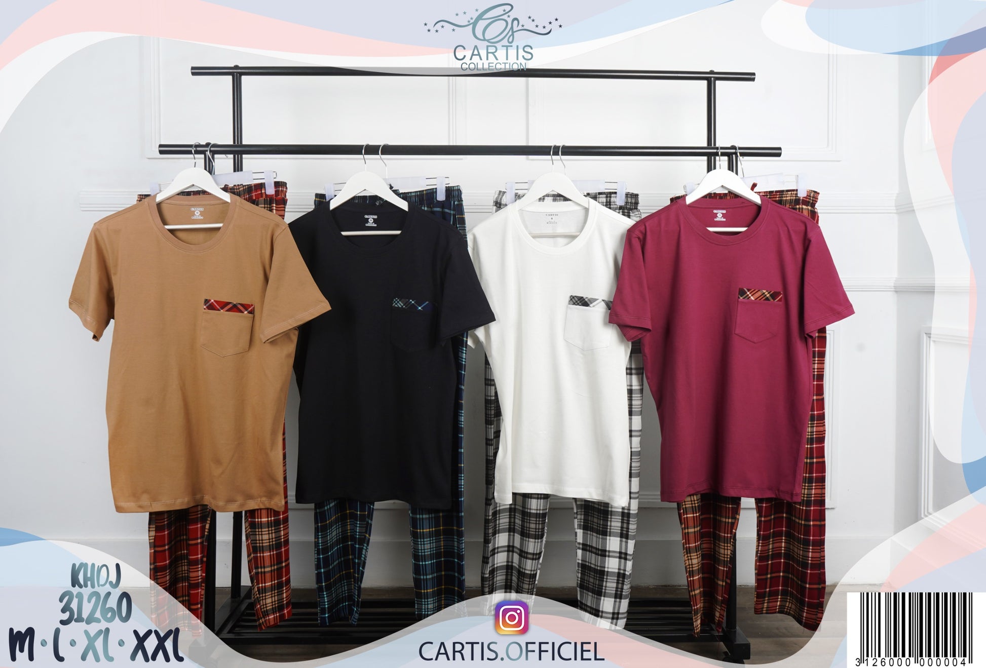 Pyjama Homme col Rond