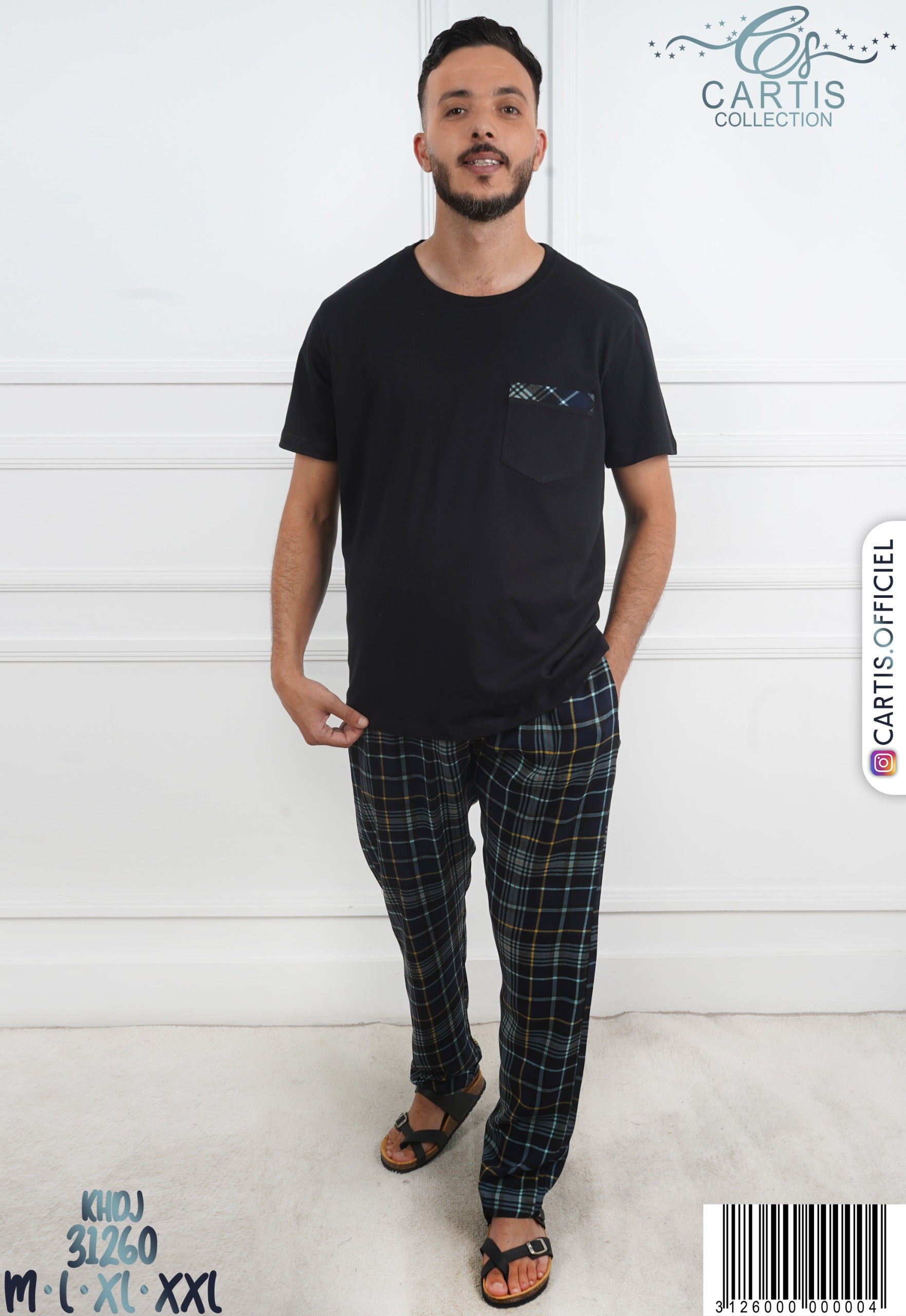 Pyjama Homme col Rond