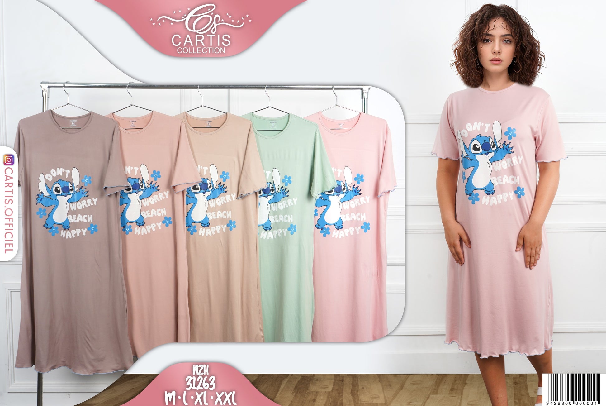Robe T-shirt Stitch