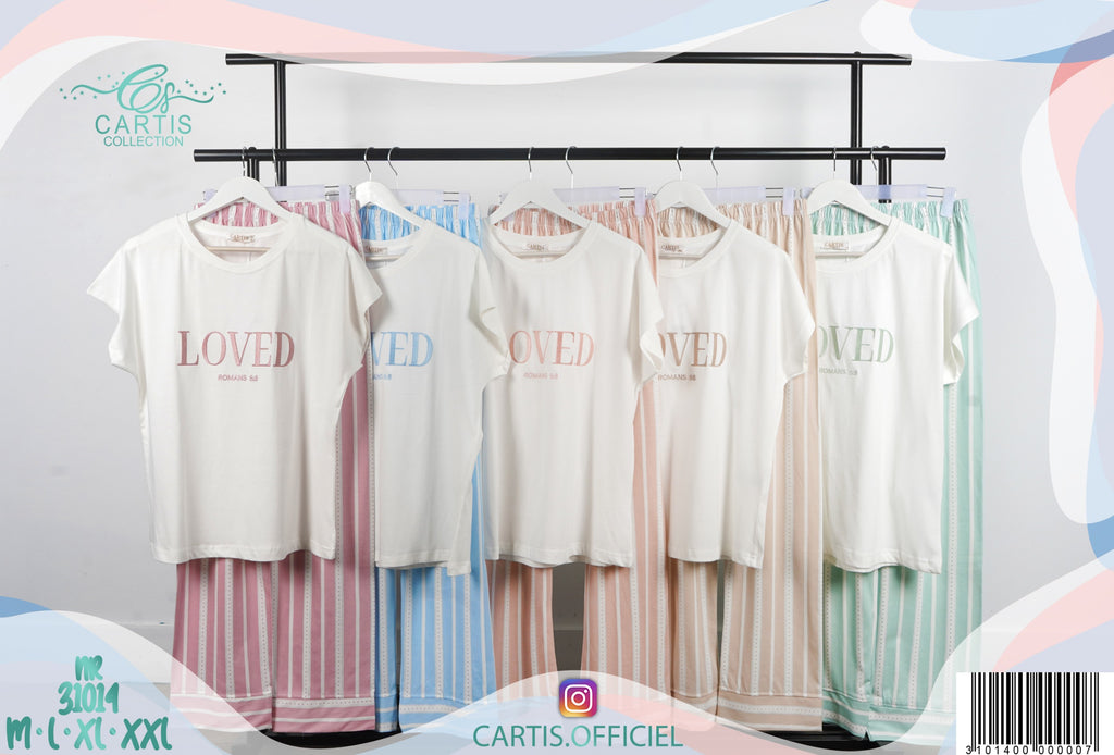 Pyjama "LOVED" Femme