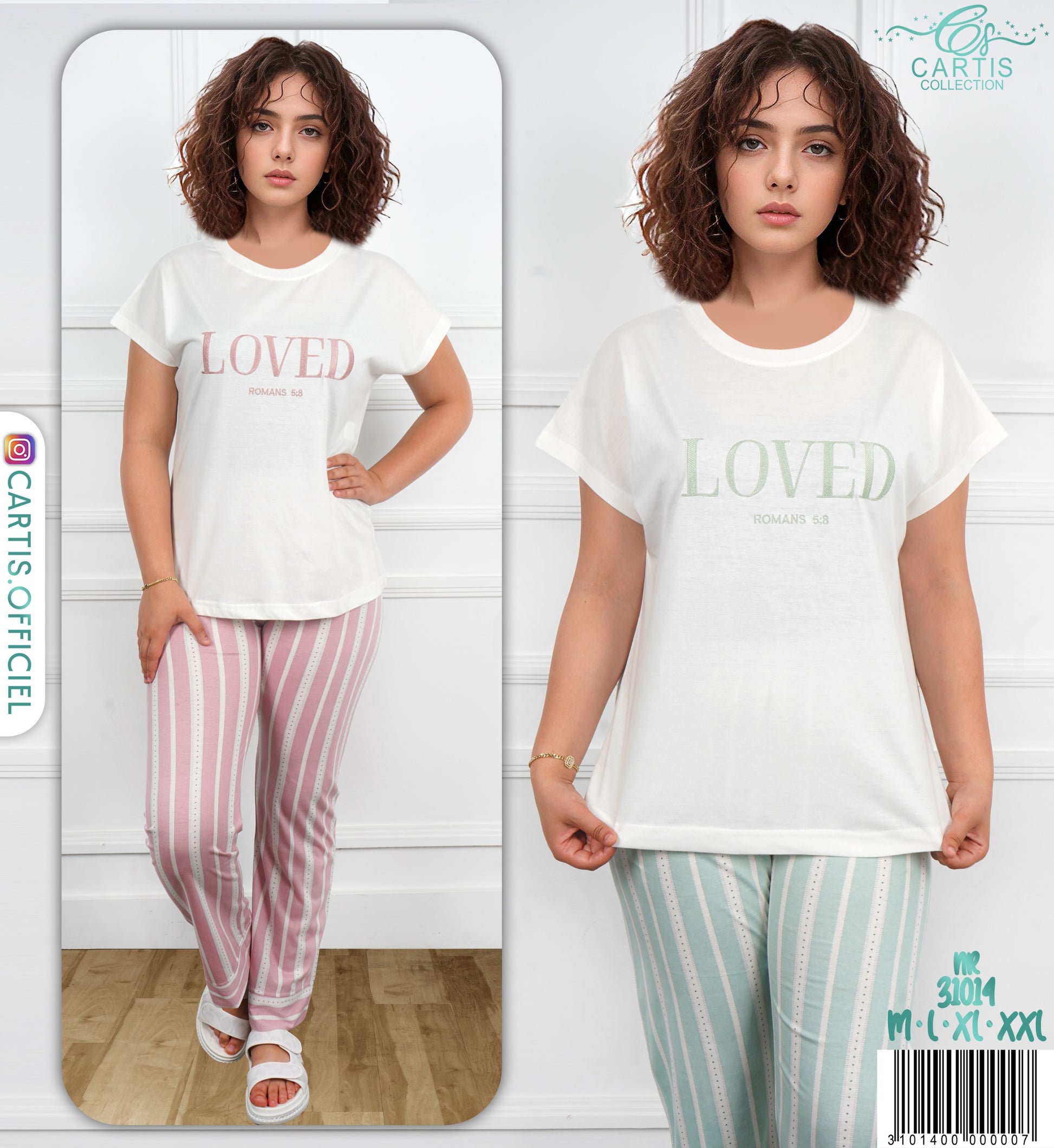 Pyjama "LOVED" Femme