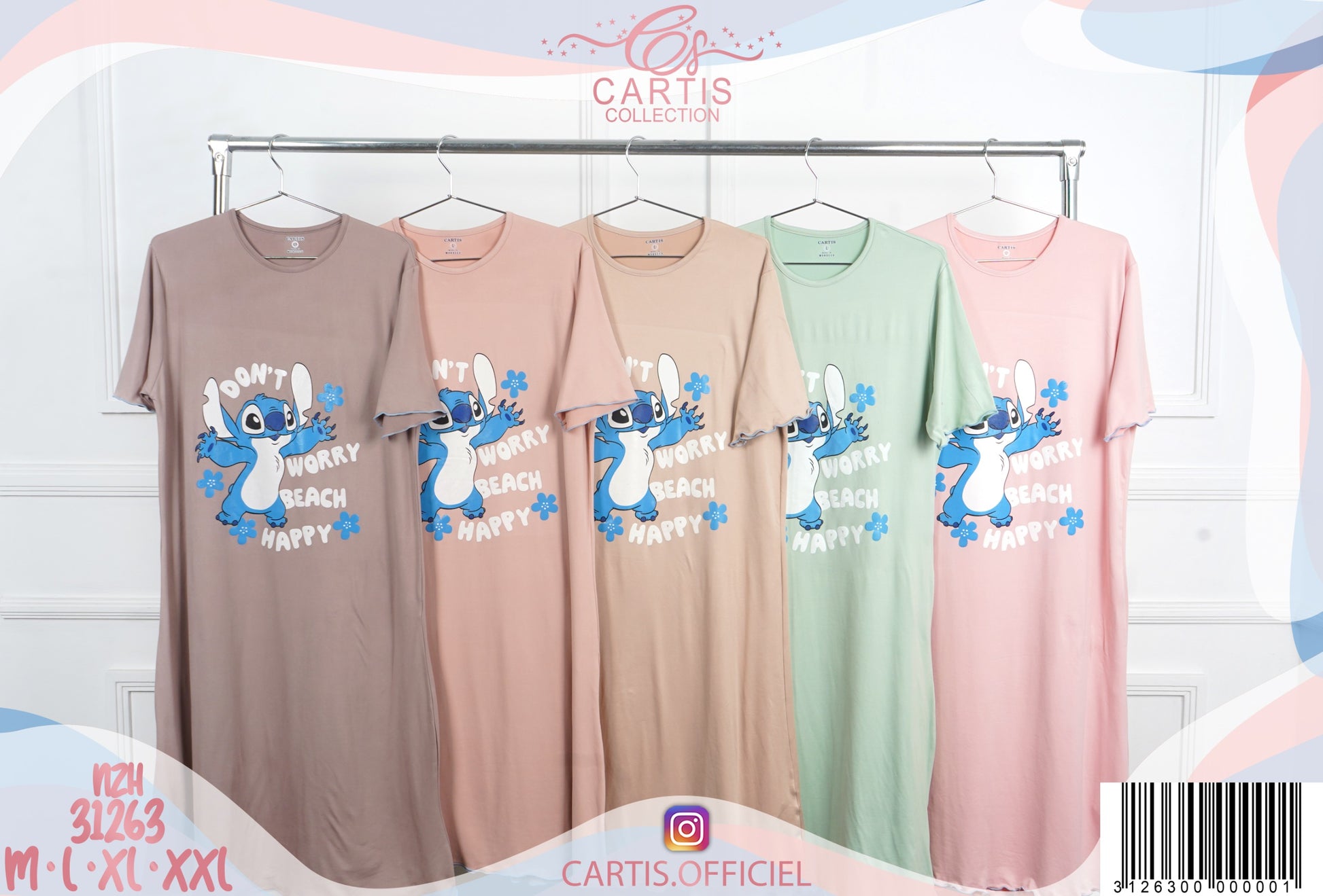 Robe T-shirt Stitch