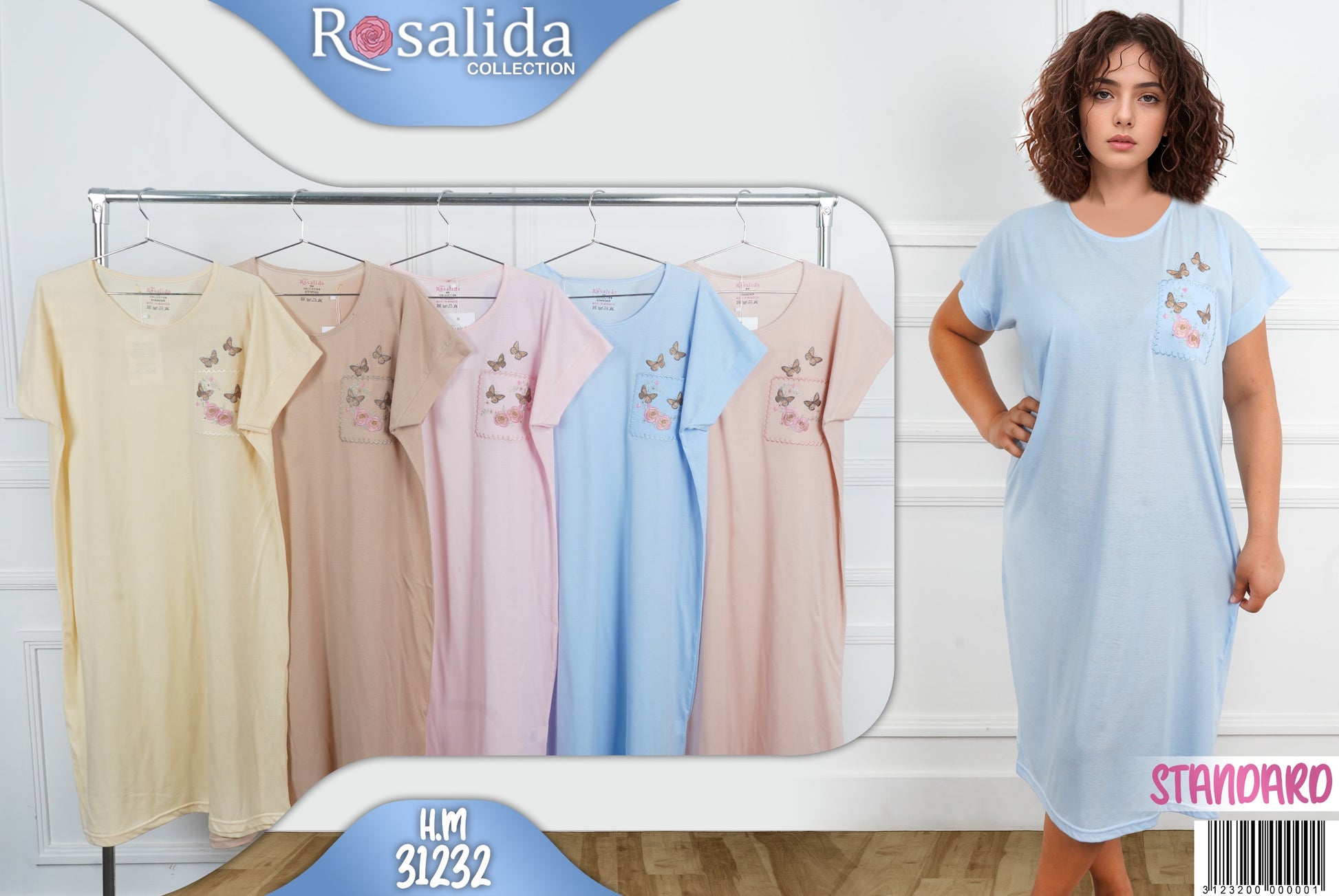 Robe à Motif Papillon