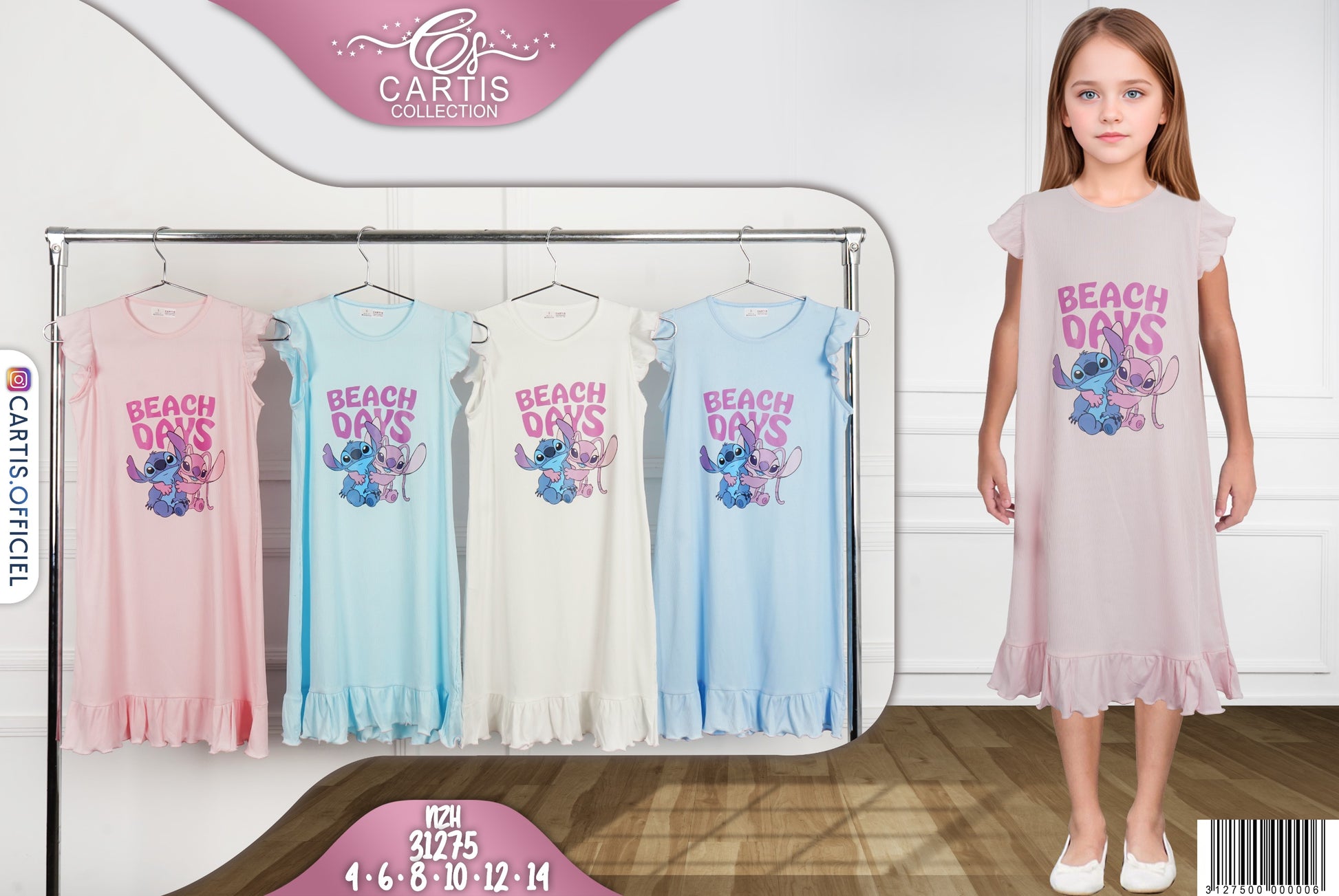 Robe stitch Beach Days"