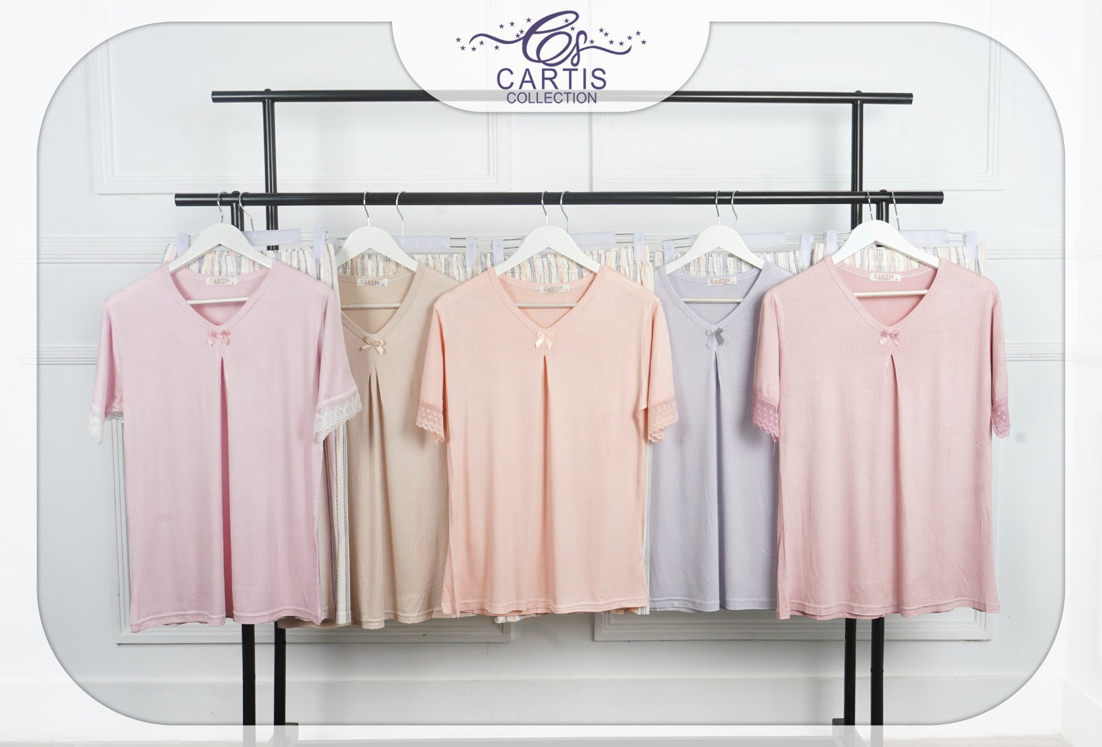 Pyjama Élégance Pastel