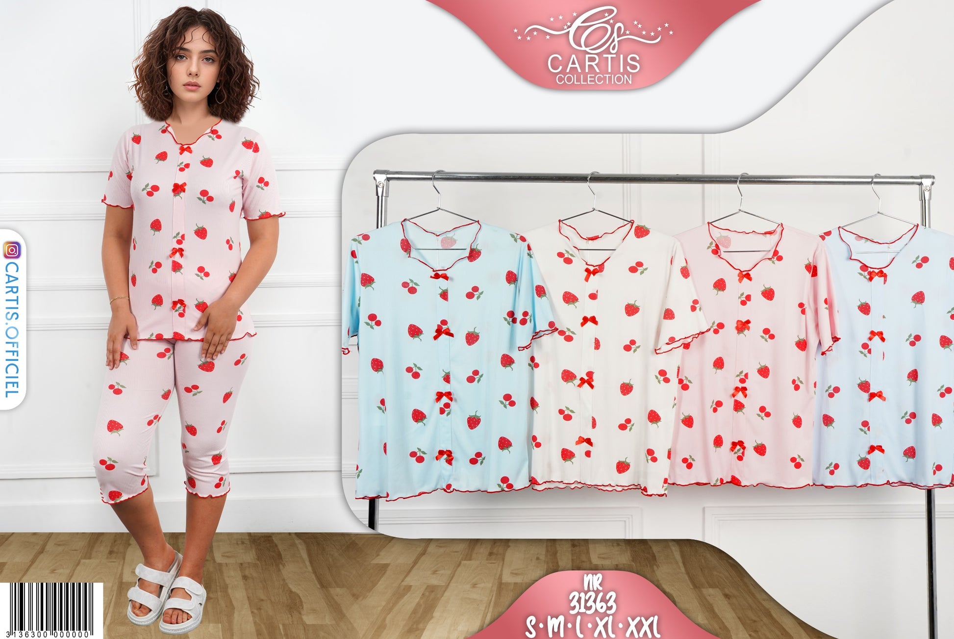 Pyjama Fraîcheur Fruité – Ponta-Court