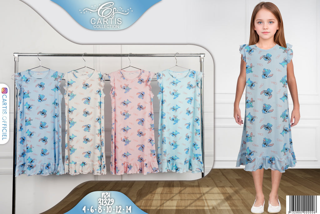 Robe Enfant Motif Stitch