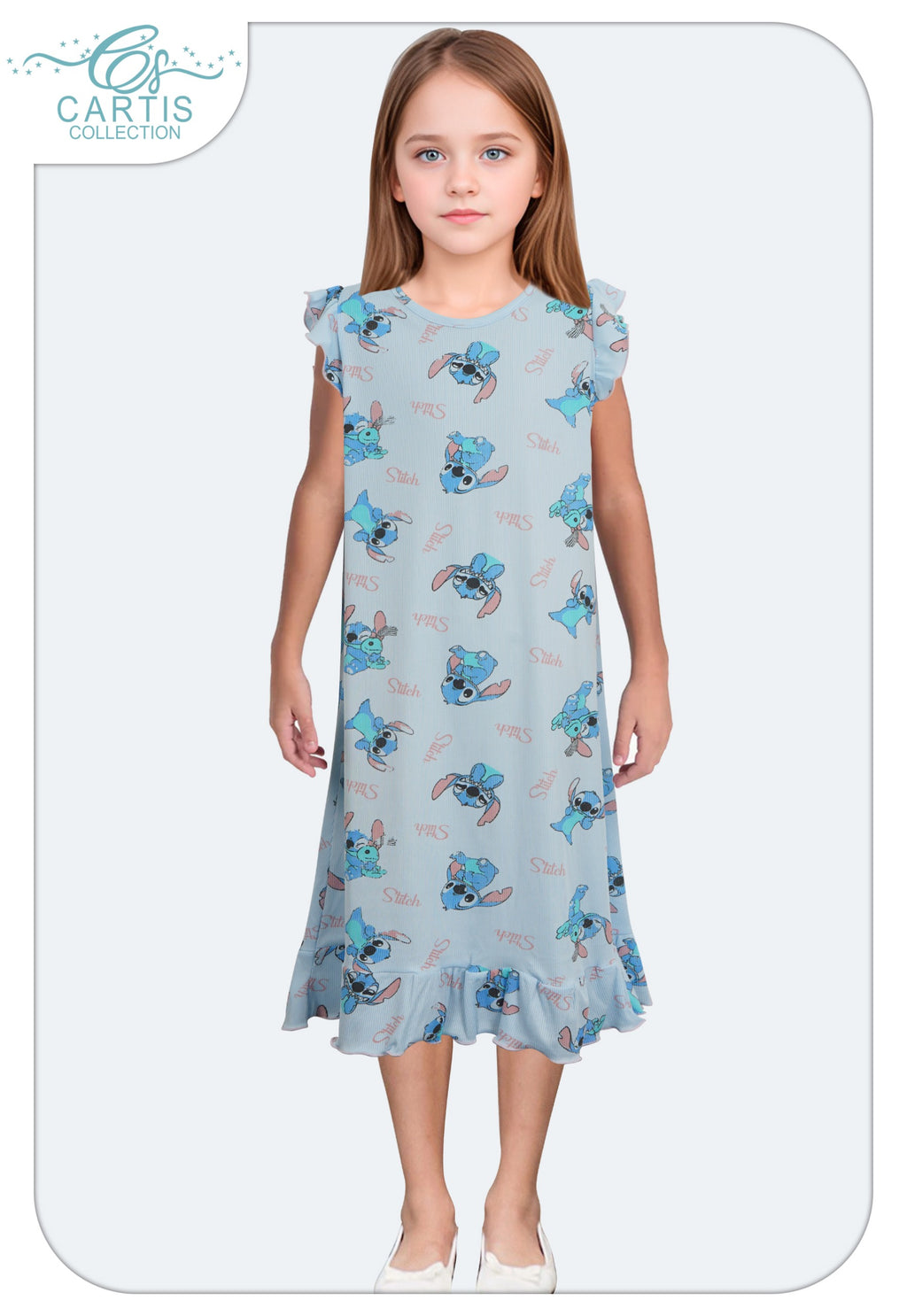Robe Enfant Motif Stitch