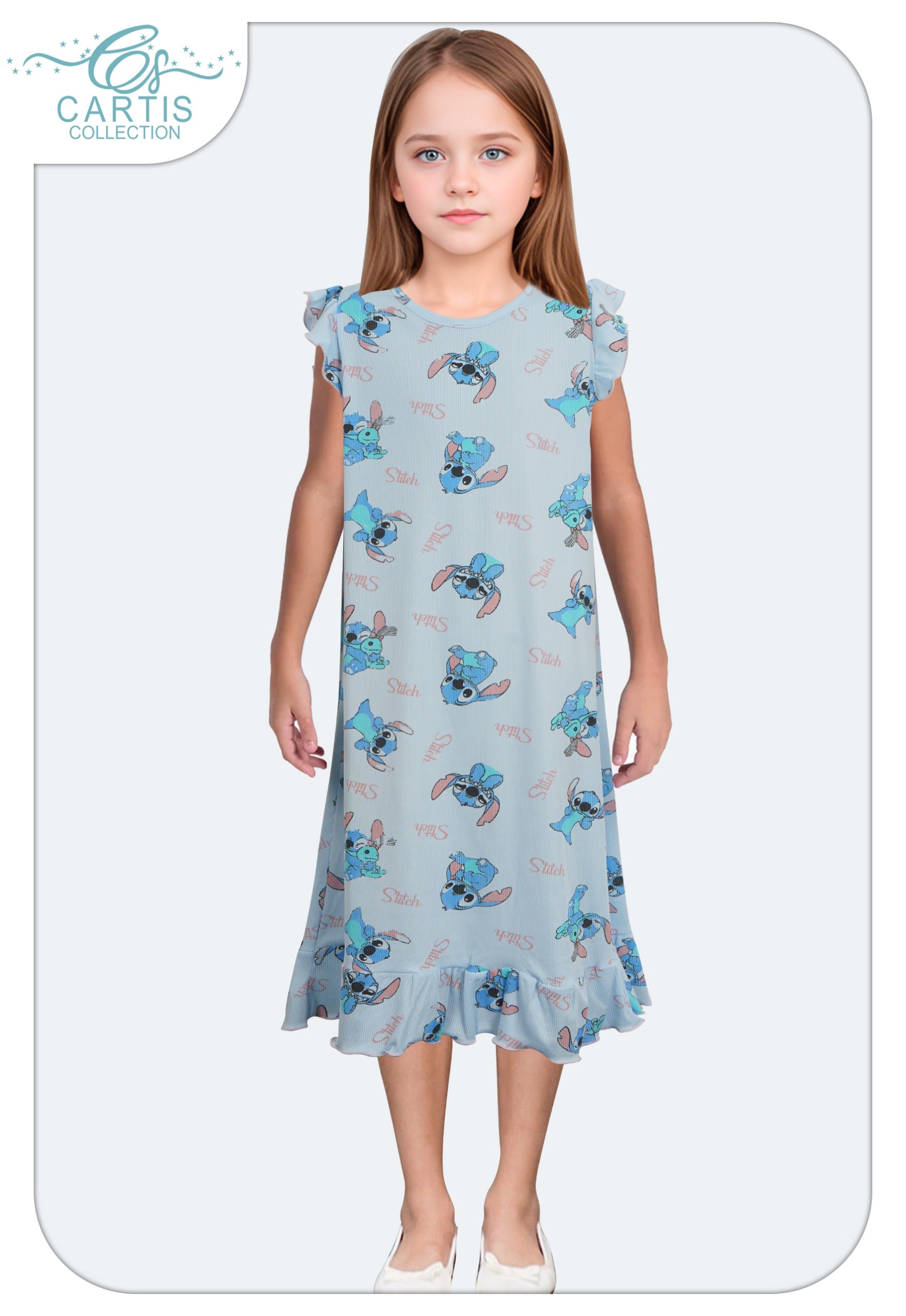 Robe Enfant Motif Stitch