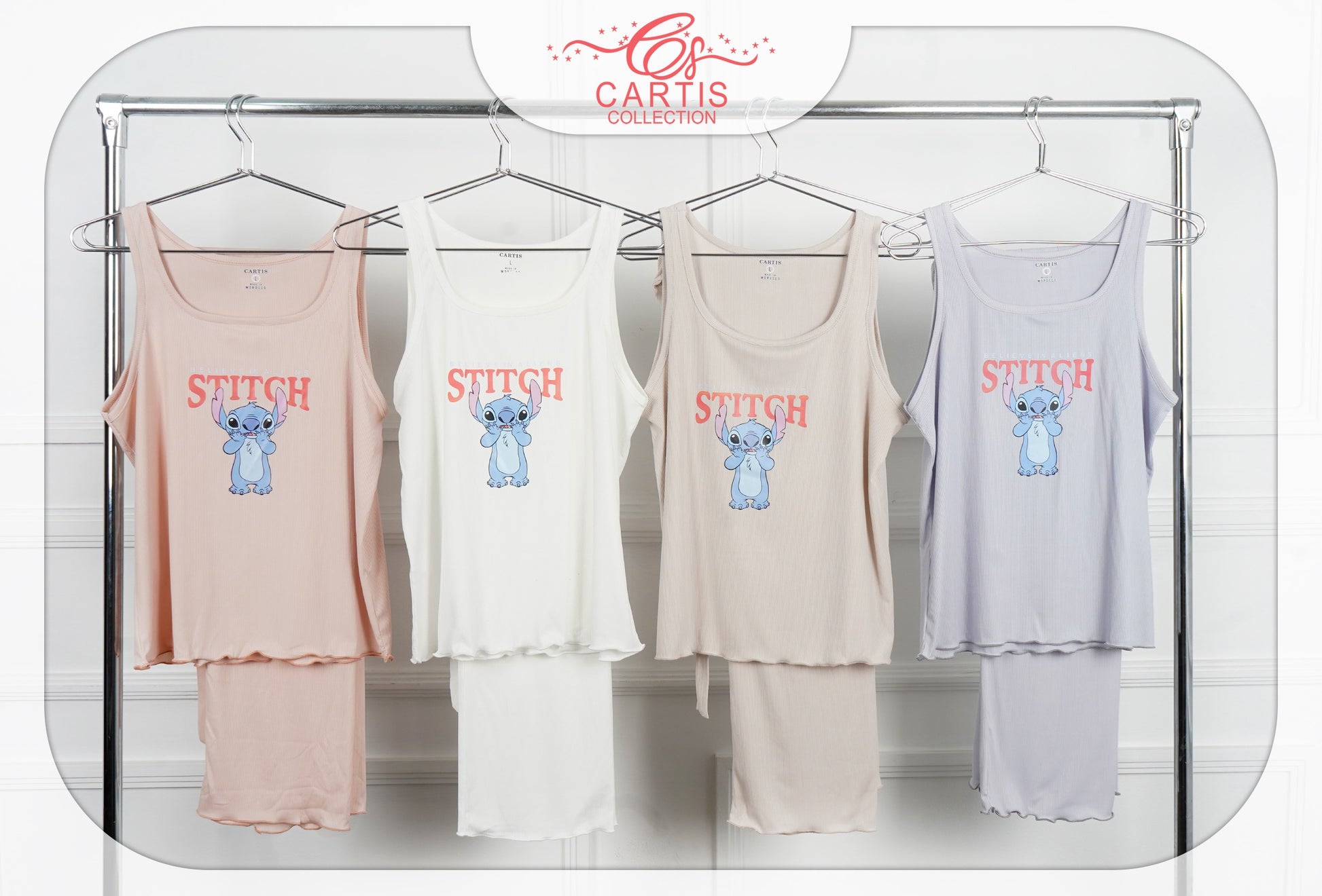 Pyjama Débardeur Stitch