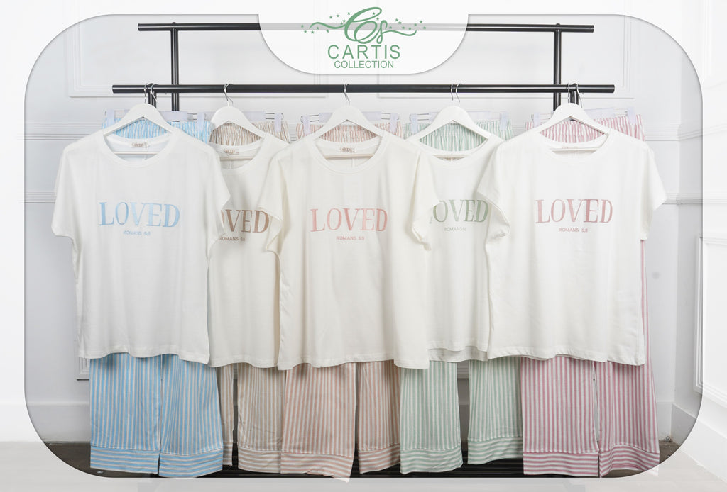 Pyjama Douceur Spirituelle "LOVED"
