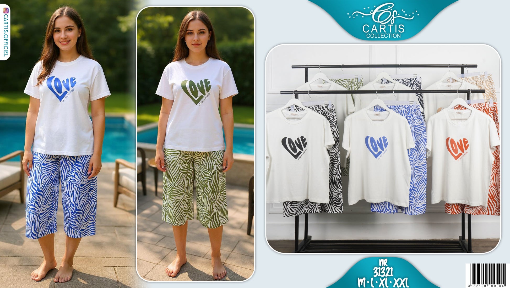 Pyjama "Love Jungle"