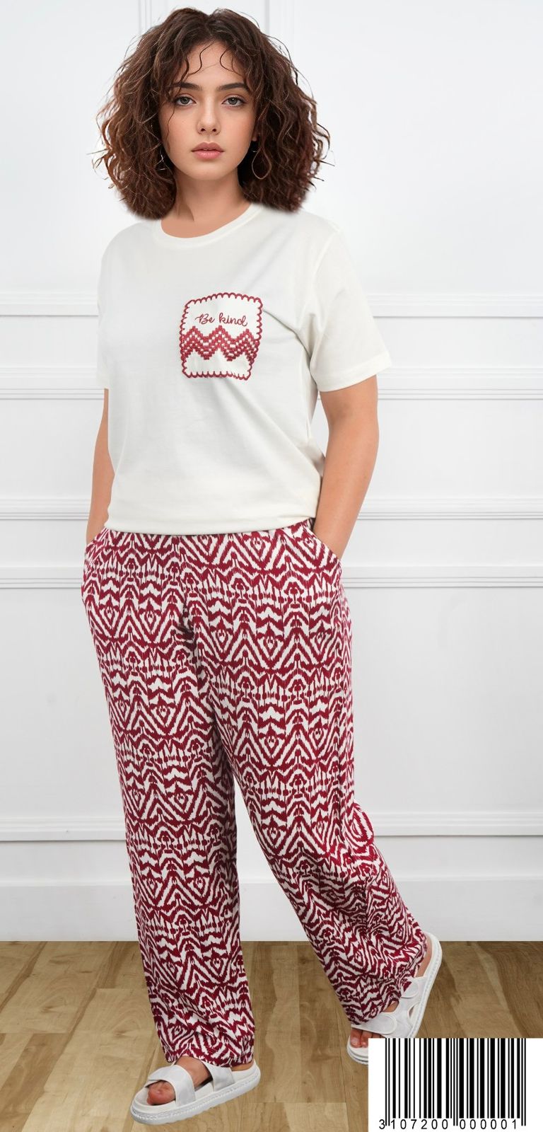Pyjama Femme Imprimé Ethnique