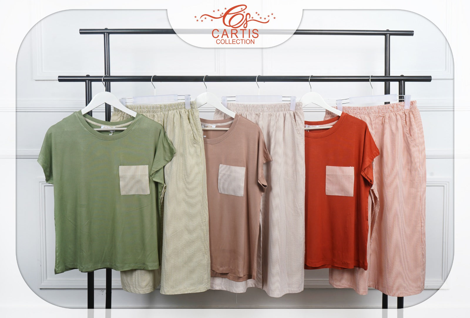 Pyjama T-shirt Bicolore