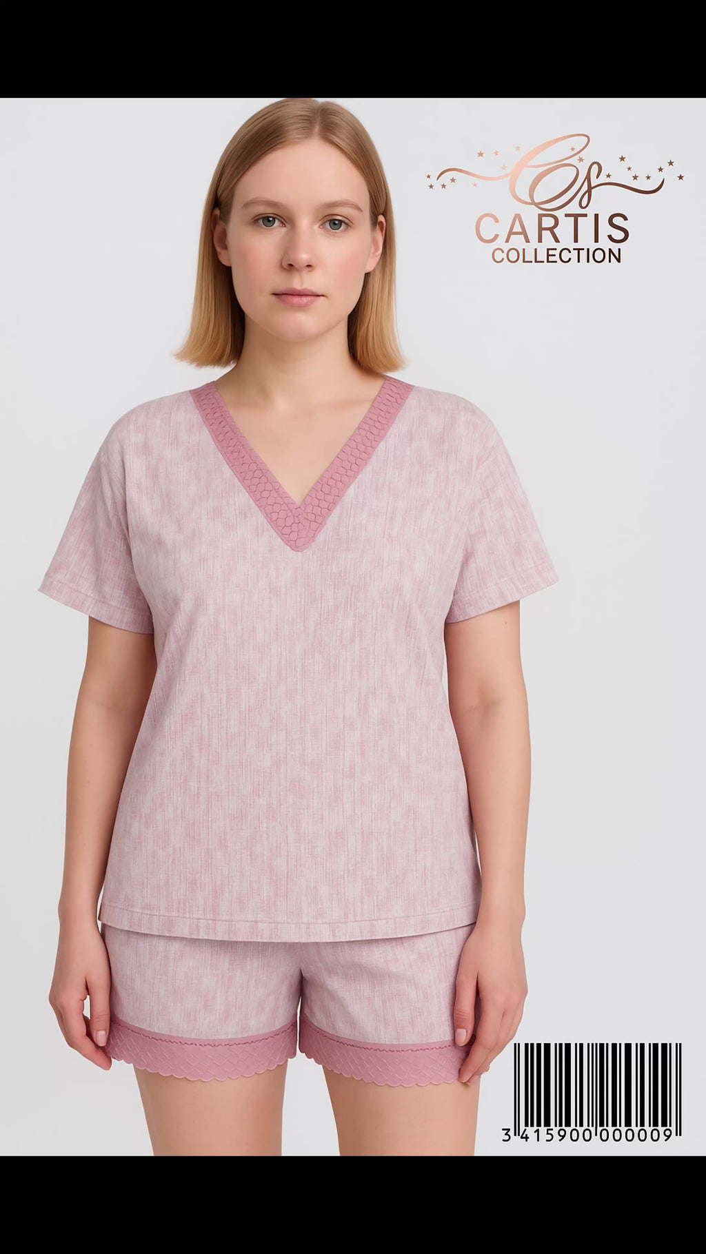 Pyjama short et T-Shirt Col V